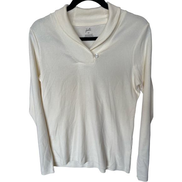 JULI 100 percent cotton sweater super soft In EUC size m - Picture 4 of 5